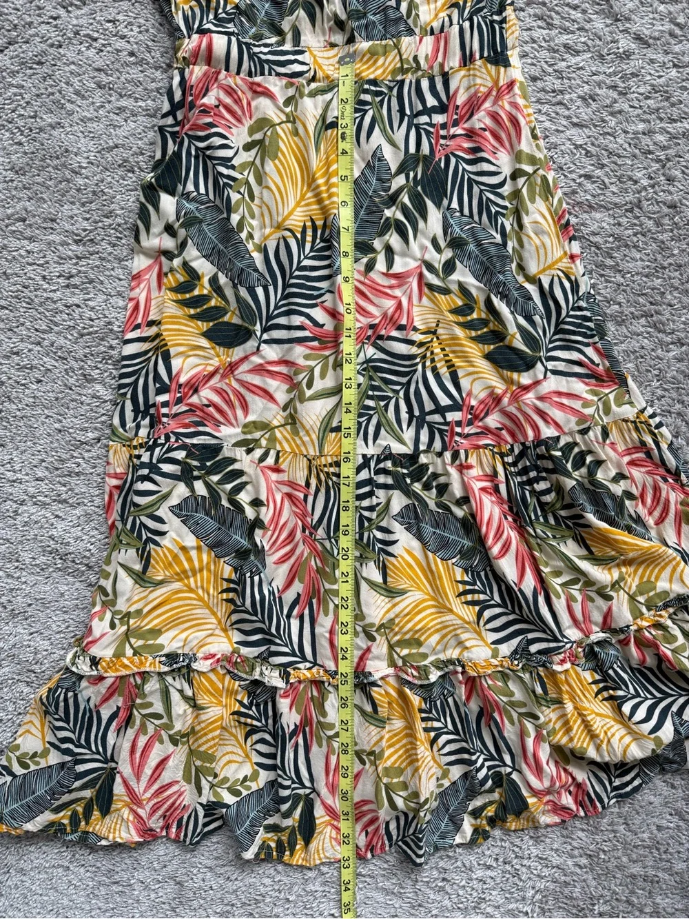 Sunday Mi Amor Tropical V-Neck Maxi Dress - Picture 12 of 13